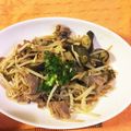 ほけきょ♪'s cooksnap of when they made モヤシとナスのポン酢炒め.
