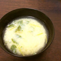 nefiyu's cooksnap of when they made ＊みつばのかきたま汁＊.