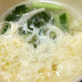 煌ちん's cooksnap of when they made ふわとろ卵と小松菜の中華スープ.