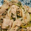 ビーグル＊びーすけ's cooksnap of when they made 簡単☆豚肉の梅ポン炒め.