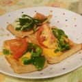ぶるーす・りー's cooksnap of when they made 低糖質油揚げでピッツァ.
