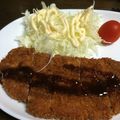 シュリンカ's cooksnap of when they made 基本のトンカツ.