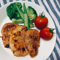 maemekko's cooksnap of when they made 豚ヒレ肉のマヨ焼き.