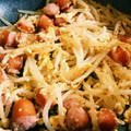 苺豚♪'s cooksnap of when they made もやしとウインナーで簡単一品☆.