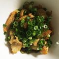 Anela777's cooksnap of when they made ♪うまうま 簡単 鶏皮ポン酢 柚子胡椒♪.