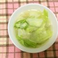 メイジももんじゃ's cooksnap of when they made 野菜不足な日に☆キャベツのみぞれスープ.