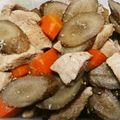 ともかずみみ's cooksnap of when they made ゴボウと手羽元の煮物.