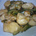 せば。's cooksnap of when they made ゴーヤと鶏肉のとろみ煮.