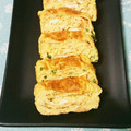 pnyo's cooksnap of when they made ほんのりピンク♡鮭フレークマヨだし巻き卵.
