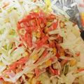 にこまるまま's cooksnap of when they made 子どもが大好き☆簡単 コールスローサラダ.