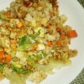 ☆めめめ★'s cooksnap of when they made 鶏ササミで レタスチャーハン♪.