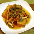 クックD02GND☆'s cooksnap of when they made 厚揚げのとろ～り野菜あんかけ♥簡単‼.