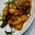 ameangel's cooksnap of when they made 油揚小松菜超簡単炒め.