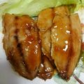 クックJBQU5M☆'s cooksnap of when they made あじの照り焼き丼.