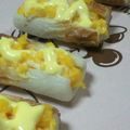怪盗くま's cooksnap of when they made おつまみに♪竹輪の明太子スクランブル焼き.
