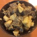 hogesora's cooksnap of when they made うまうま★こんにゃく大根の甘味噌炒め.