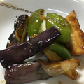 mantacarp's cooksnap of when they made 厚揚げとなすピーマンの照焼き.