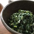 ちぱちぱさん's cooksnap of when they made ヘルシー！ケールのおひたし・マヨポン和え.