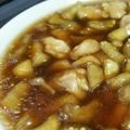 めかにか's cooksnap of when they made 　鶏と茄子　時短で治部煮♪.