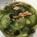 ともたんせいたん's cooksnap of when they made 糖質制限☆酢の物　ワカメとキュウリ.
