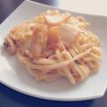 クックX8T9R0☆'s cooksnap of when they made 簡単５分!!キムチバター明太うどん.