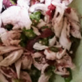 じぇにふあー's cooksnap of when they made ささみのオクラ梅肉和え.