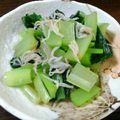 ⊃蜜柑⊂'s cooksnap of when they made 小松菜としらすの和え物.