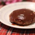ぽっぽぺぺ's cooksnap of when they made 我が家の定番ハンバーグ♪改！.