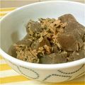 memgeg's cooksnap of when they made こんにゃくのツナ味噌炒め.