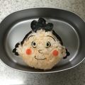 hajimeying's cooksnap of when they made 簡単！可愛い♪キャラ弁☆サザエさん弁当☆.