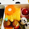 Nekozame's cooksnap of when they made ハムとトマトでお花のカップ.