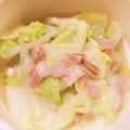 chocospoon's cooksnap of when they made 超簡単！キャベツとベーコンのクリーム煮.