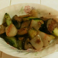 bazinga's cooksnap of when they made やみつき！きゅうりとなすの炒め野菜！.