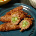 中華街's cooksnap of when they made 定番！牛肉のいんげん巻き.