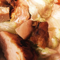 107♡'s cooksnap of when they made 揚げ鶏とちぎりレタスのサラダ❤.