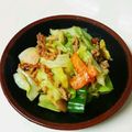 taako1552's cooksnap of when they made ピーマンとキャベツの肉味噌炒め.
