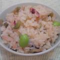 観華子's cooksnap of when they made タコとザーサイのピリ辛ご飯.