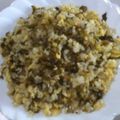 fumin1107's cooksnap of when they made シンプル美味い！じゃこ入り高菜チャーハン.