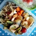 えまっちママ's cooksnap of when they made ドレッシングde和風スパゲティ♬.