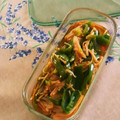 神風＊'s cooksnap of when they made えのきとピーマンのなめ茸風.