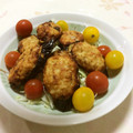 クックL90WDG☆'s cooksnap of when they made ナスの挽肉揚げ.