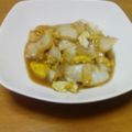 ほうひろ's cooksnap of when they made 白菜浅漬と卵の炒め物 ～田舎の味～.