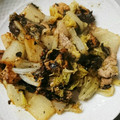 Runguri's cooksnap of when they made 茄子と白菜の蒸し豚.