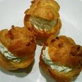 38kshr's cooksnap of when they made ♡レアチーズシュークリーム♡.