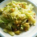 めおな's cooksnap of when they made 豚・卵・キャベツのお好み焼き風.