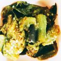 p♡angel's cooksnap of when they made 簡単秋なすの麺つゆわさび和え♪.