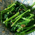 kiku14's cooksnap of when they made ほうれん草のマヨおかか.