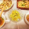 komugiko4's cooksnap of when they made シャキシャキレタスと鮭のサラダ炒飯.
