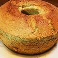 にこにこくうたん's cooksnap of when they made ふわふわ❤抹茶シフォンケーキ♪.