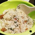 えもさん's cooksnap of when they made 食が進む★　梅しそごはん.